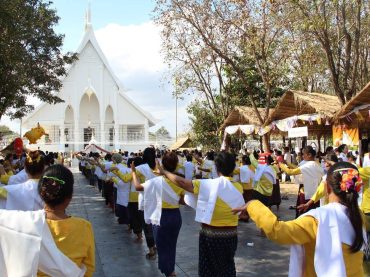 วัดป่าธรรมอุทยาน-อุโบสถ 3 ยุค-มหาสารคาม