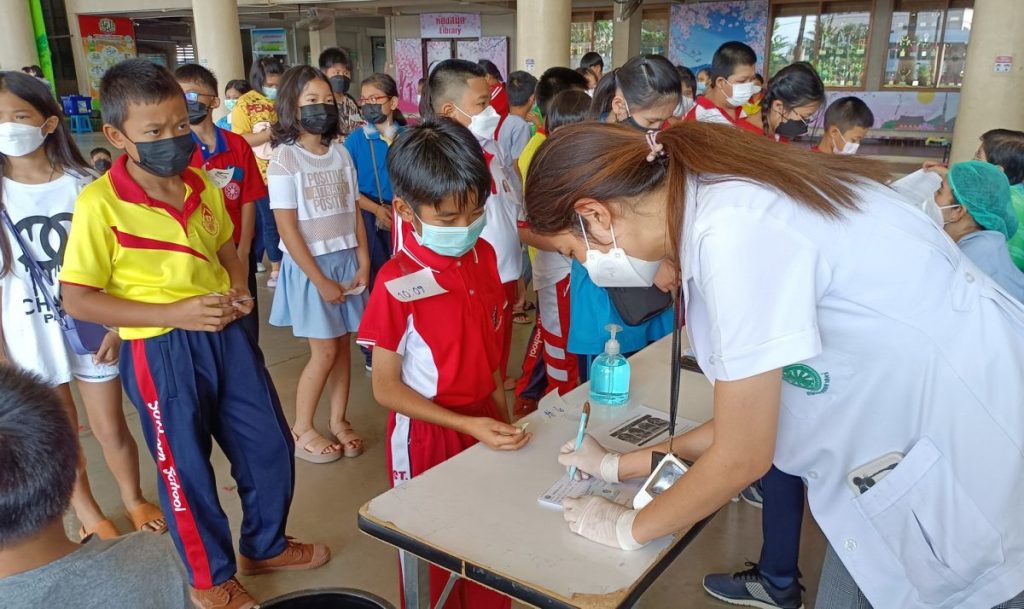 ระดมฉีดวัคซีนให้เด็กต่ำกว่า 12 ปี