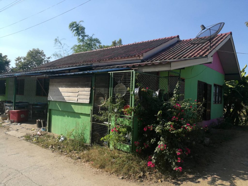 บ้านของหลานเสือดอกรักในต.บ้านหลวง อ.เสนา จ.พระนครศรีอยุธยา