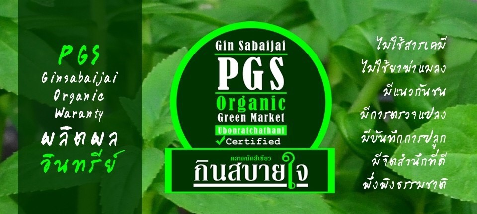 เกษตรอินทรีย์ อุบลราชธานี Organic PGS